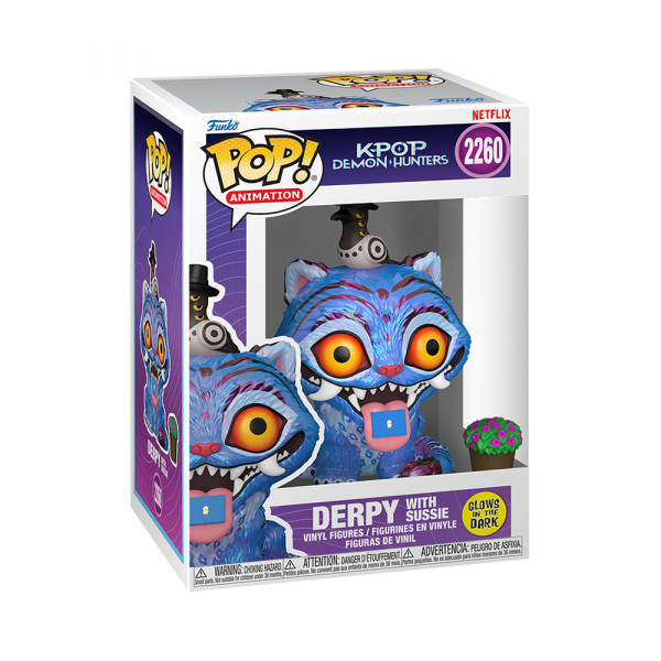 Funko POP! KPop Demon Hunters: Derpy with Sussie (2260) (Glows in the Dark)